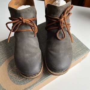 Born distressed booties, new with box